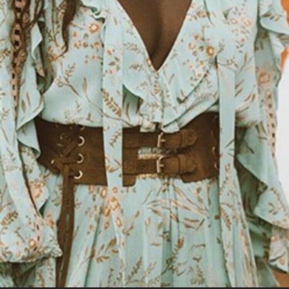 Spell & the Gypsy Collective Suede Waist Belt - Picture 1 of 5